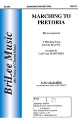 Marching to Pretoria TB choral sheet music cover
